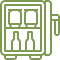 an icon of a minibar