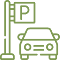 an icon of a parked car