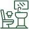 an icon of bathroom