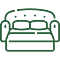 an icon of sofa bed