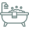 icon for a jacuzzi tub