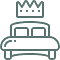 icon for a king size bed