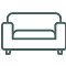 icon for a sofa