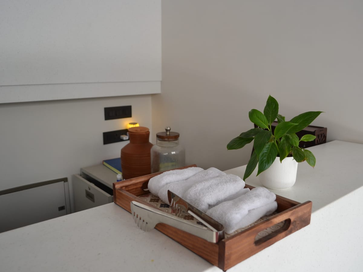 Amenities on offer in the lobby at Signum Tathastu Boutique Hotel, Haridwar
