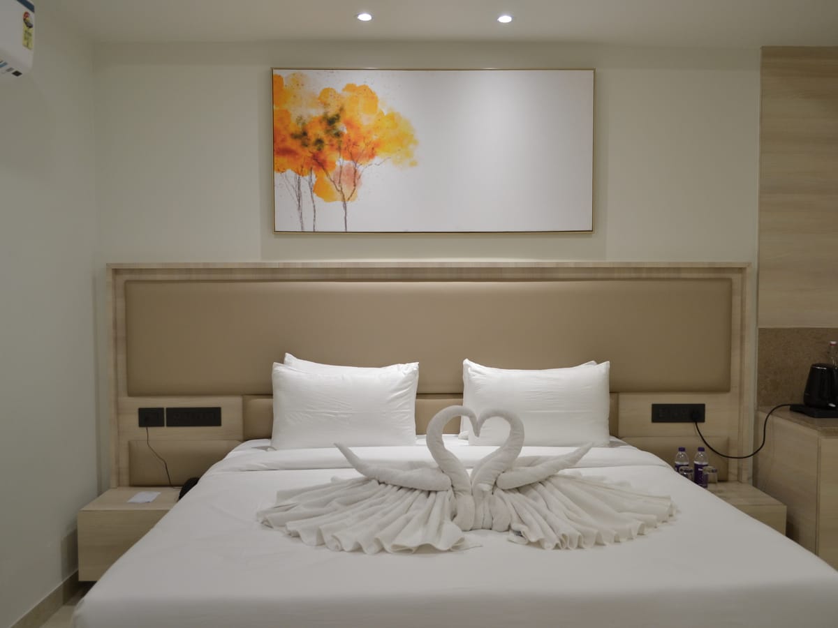 A Superior Double Room at Signum Tathastu Boutique Hotel, Haridwar