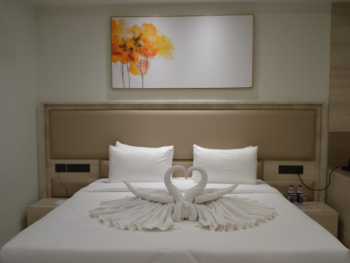 Another view of a Superior Double Room at Signum Tathastu Boutique Hotel, Haridwar