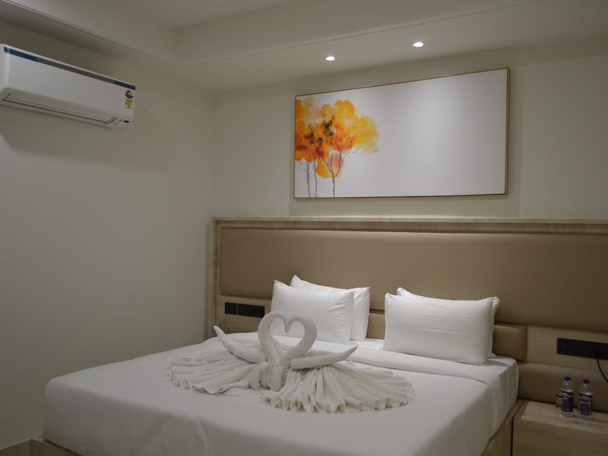 A Superior Double Room at Signum Tathastu Boutique Hotel, Haridwar