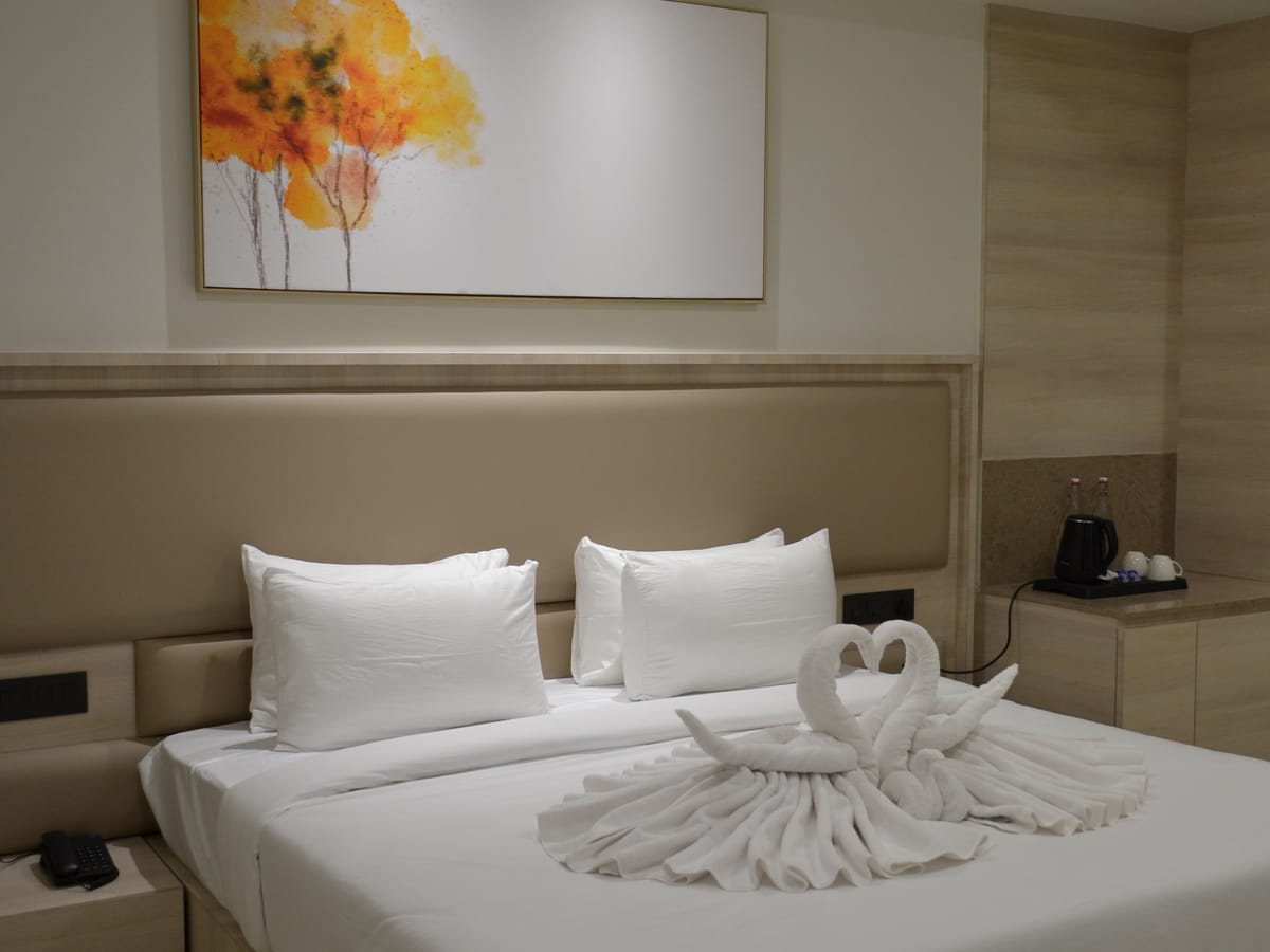 A Superior Double Room at Signum Tathastu Boutique Hotel, Haridwar
