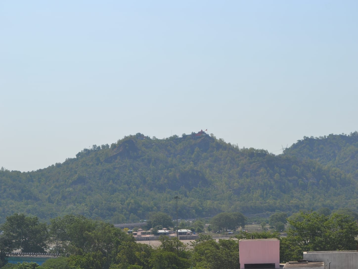 Views from Signum Caf&eacute; at Signum Tathastu Boutique Hotel, Haridwar