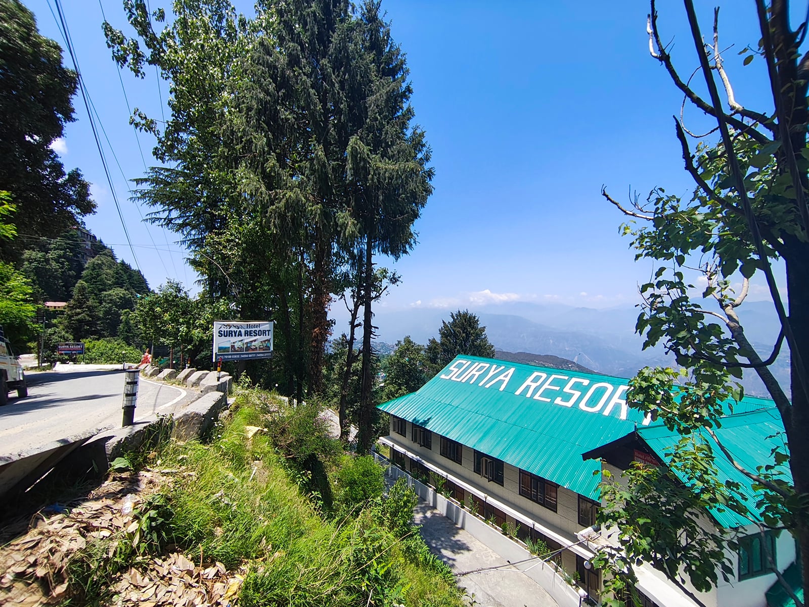 Hotel Surya Resort, Dalhousie, among the pines