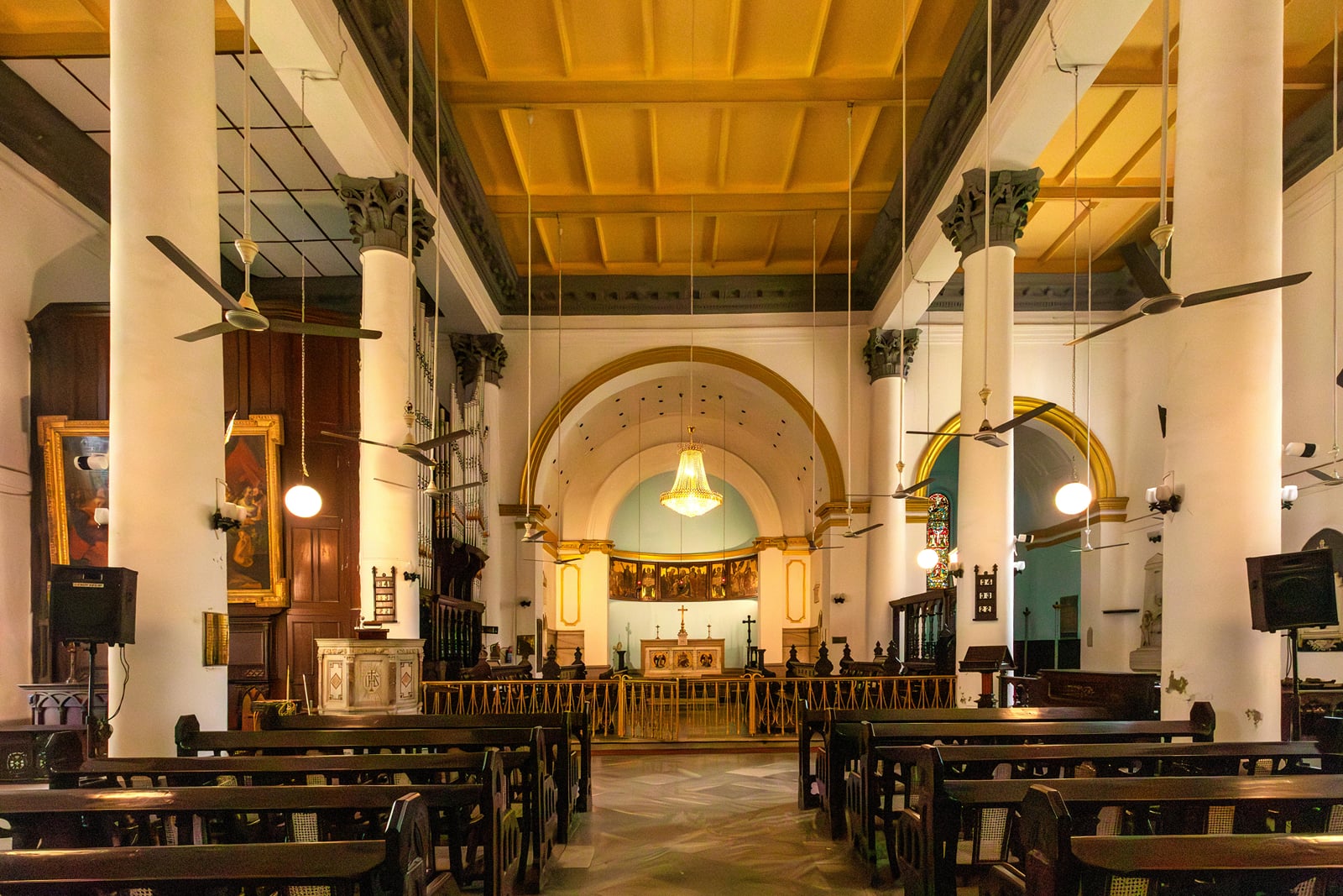 Inside St. John's Church, Dalhousie