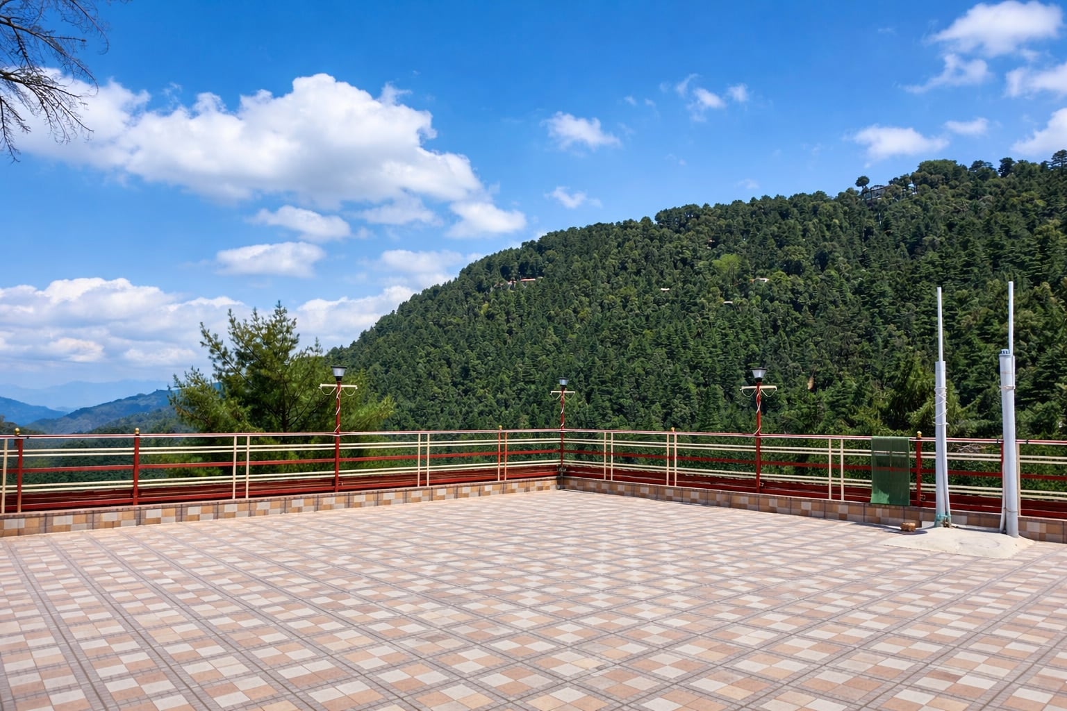 Terrace at MS Resort, Dalhousie
