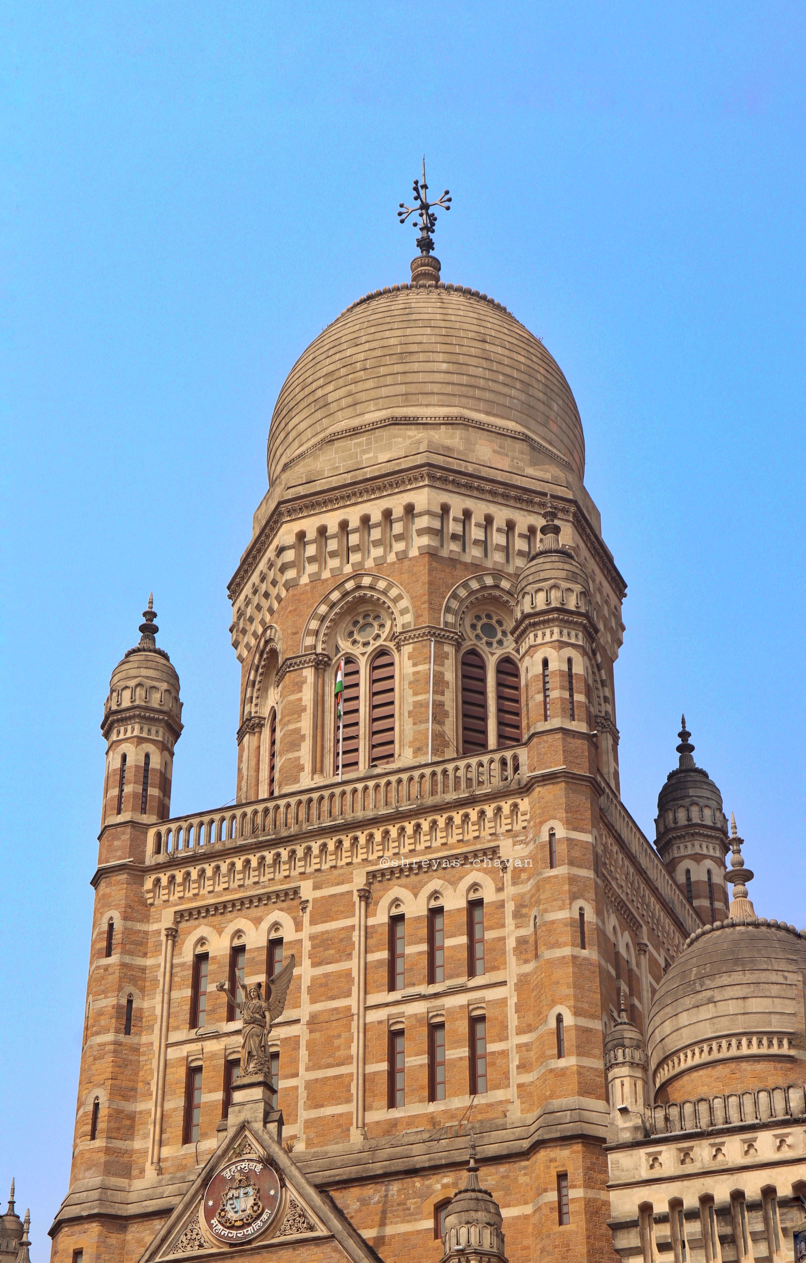 Heritage facade in the Fort financial district, a short drive from The Sahil Hotel