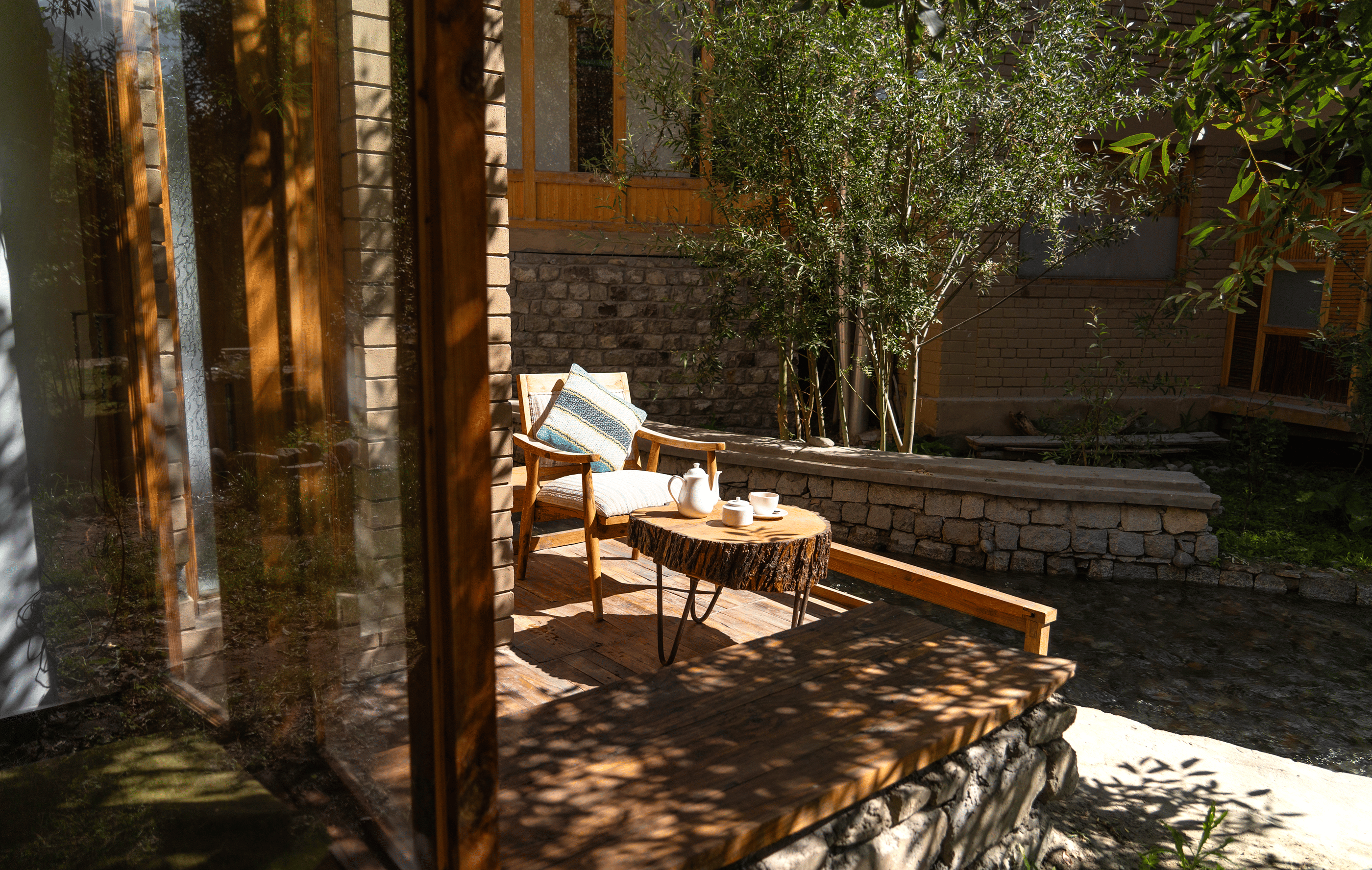 Patio seating
