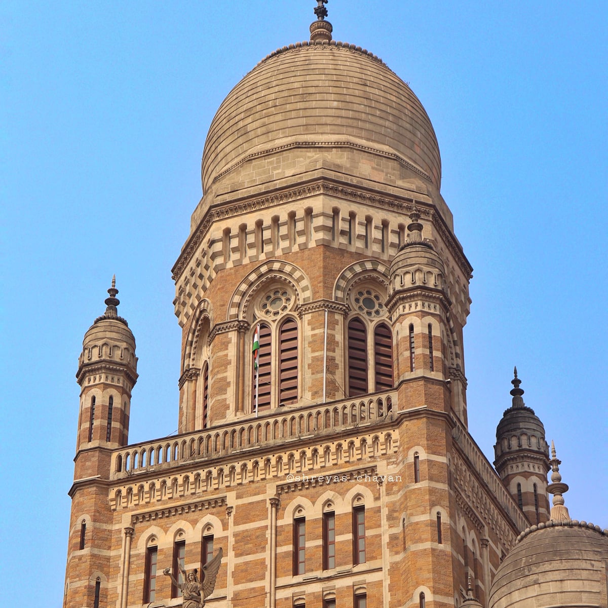 Victorian Gothic facade in the Fort precinct, one of the must-see South Mumbai places to visit