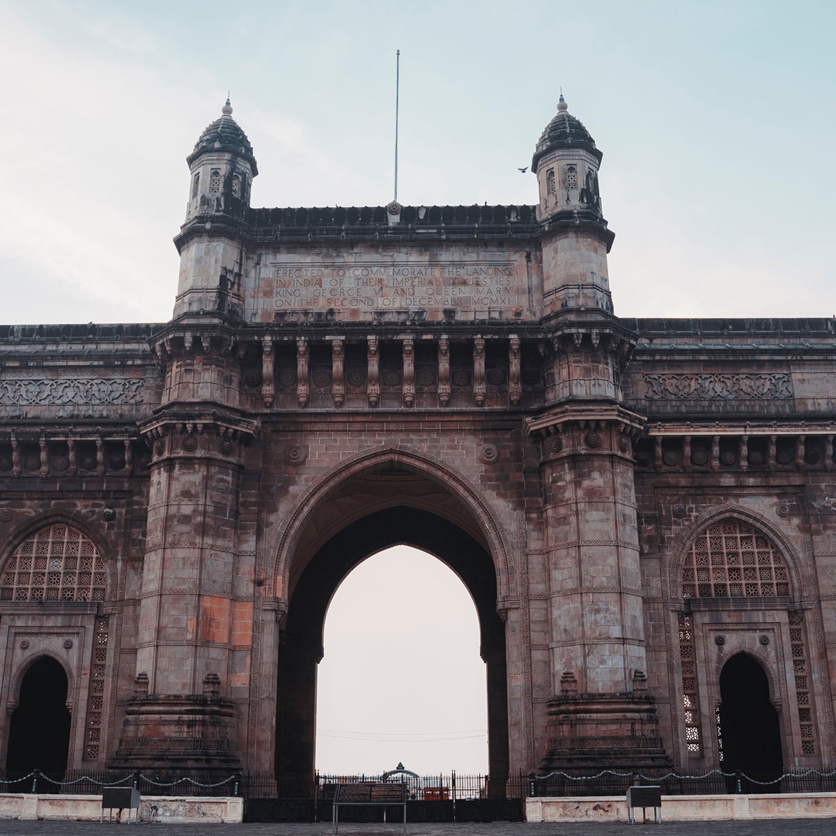 The Gateway of India on the harbour waterfront, one of the top South Mumbai attractions