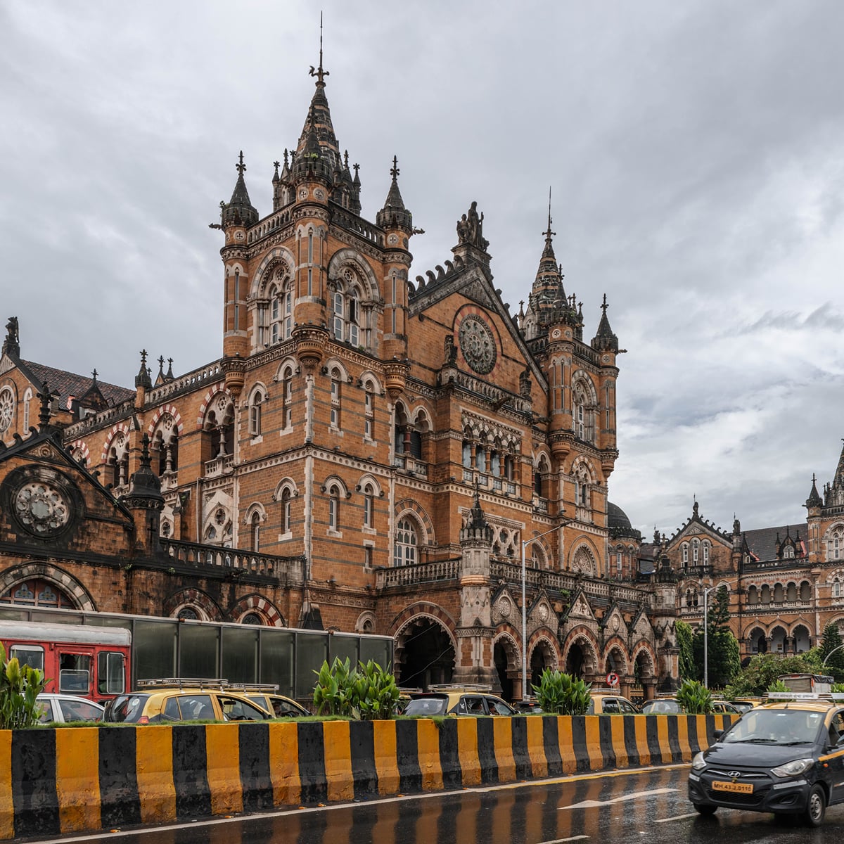 Victorian Gothic architecture in South Mumbai, part of the UNESCO World Heritage Fort precinct