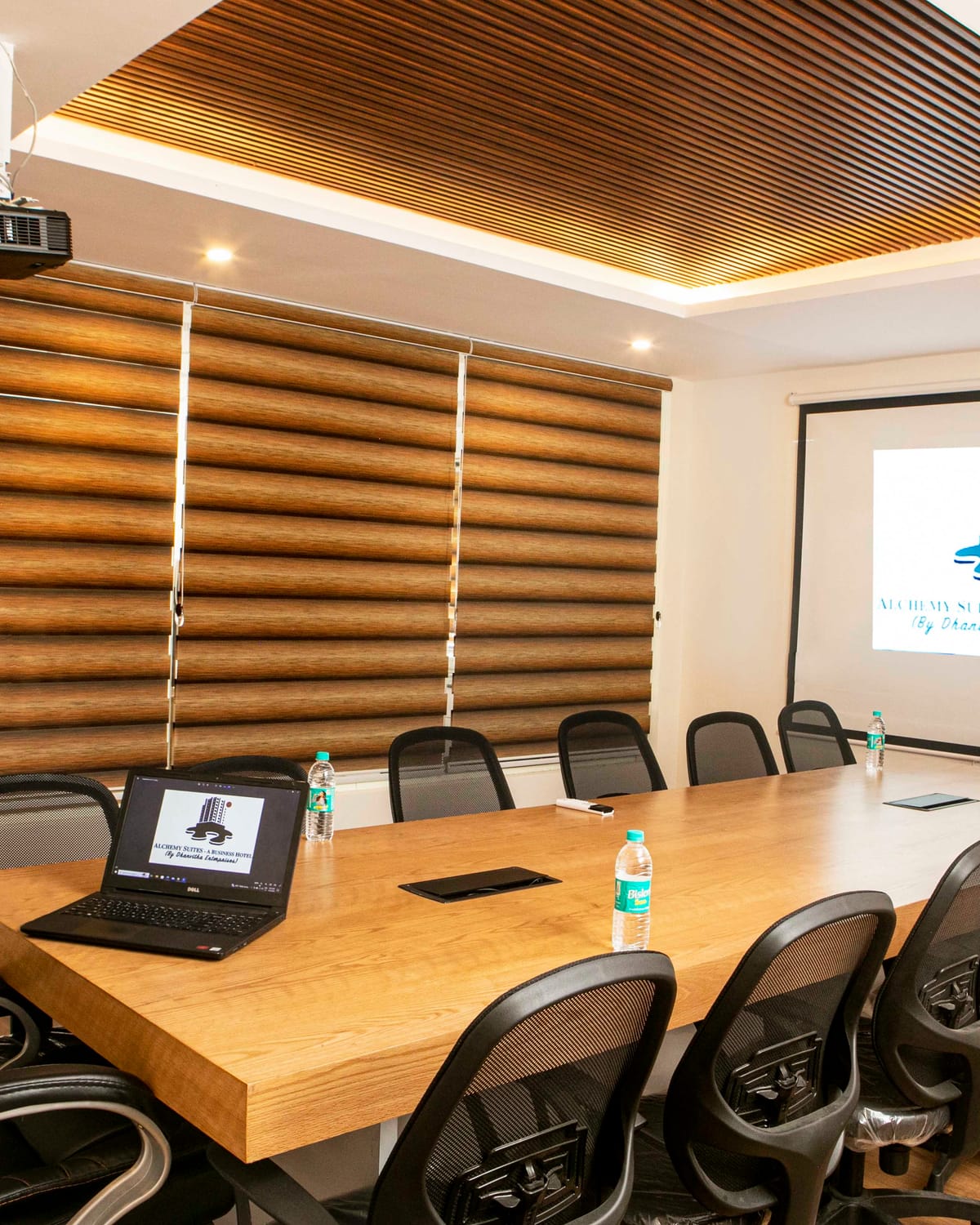 The board room at Alchemy Suites