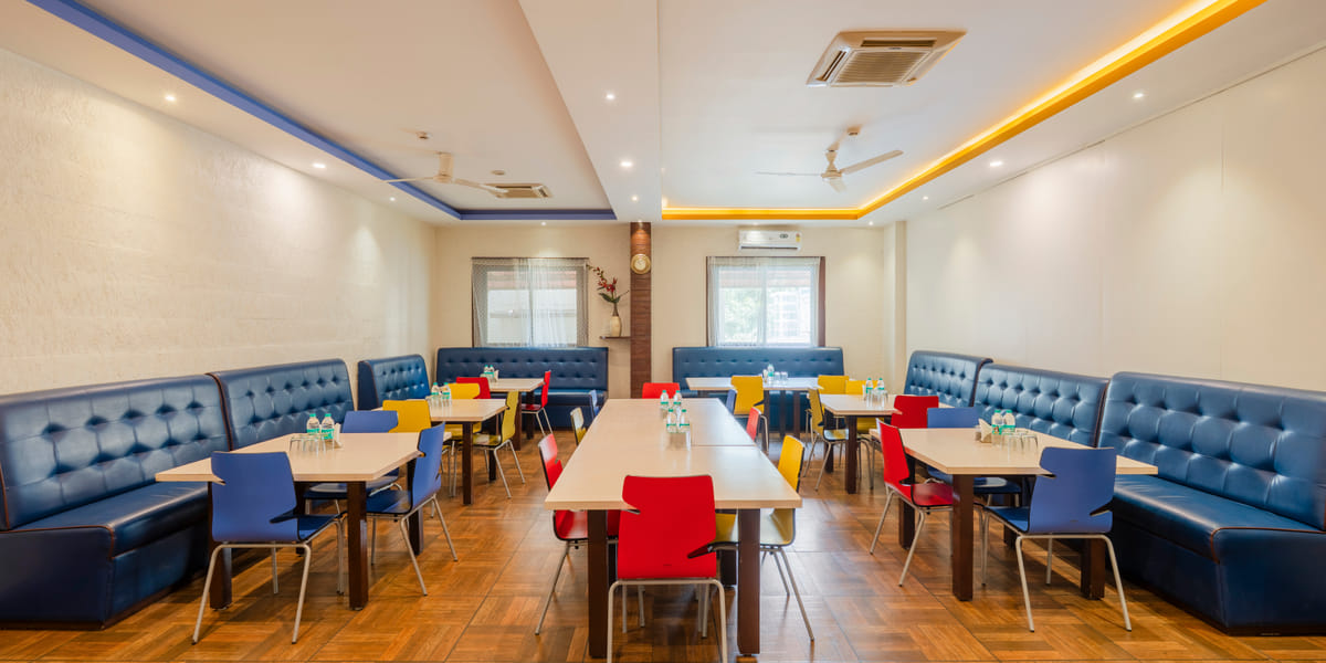 The breakfast area at R D Restaurant