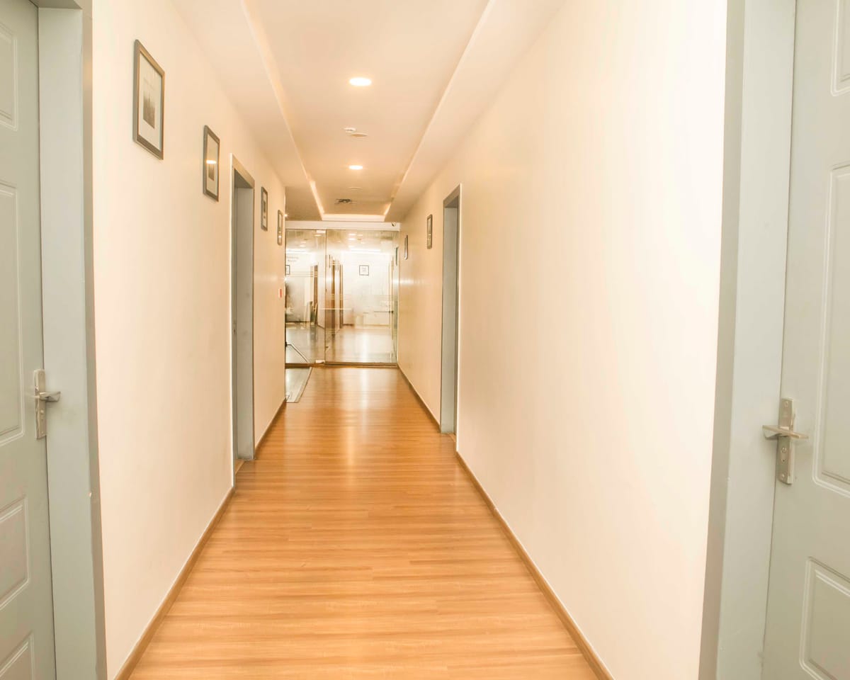 Guest-room corridor