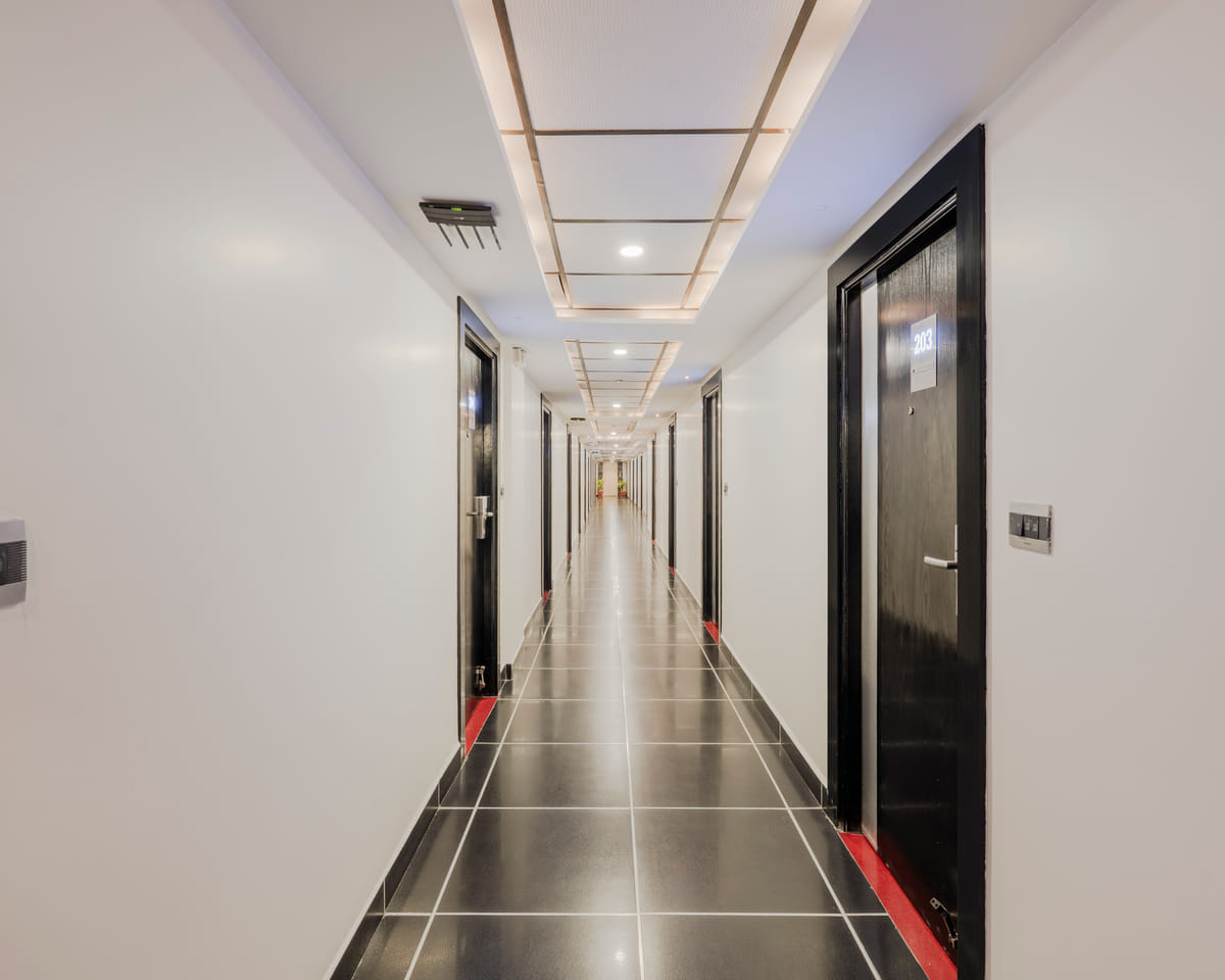 Guest-room corridor