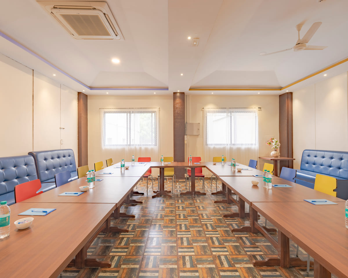 The meeting and conference room
