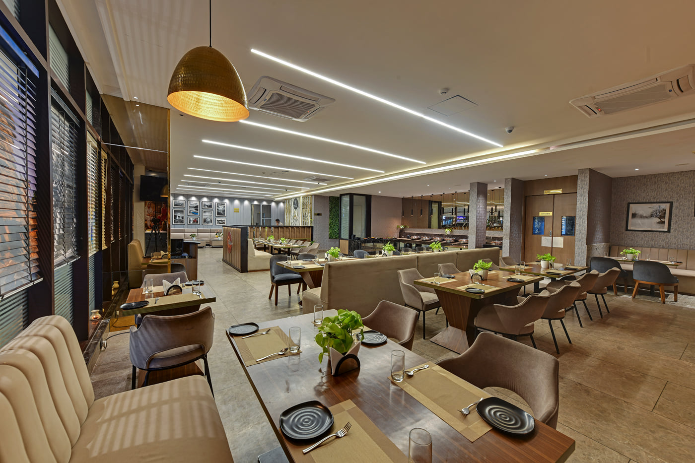 Atlas World Café at VIVIDUS Sleek Aarya Mansion