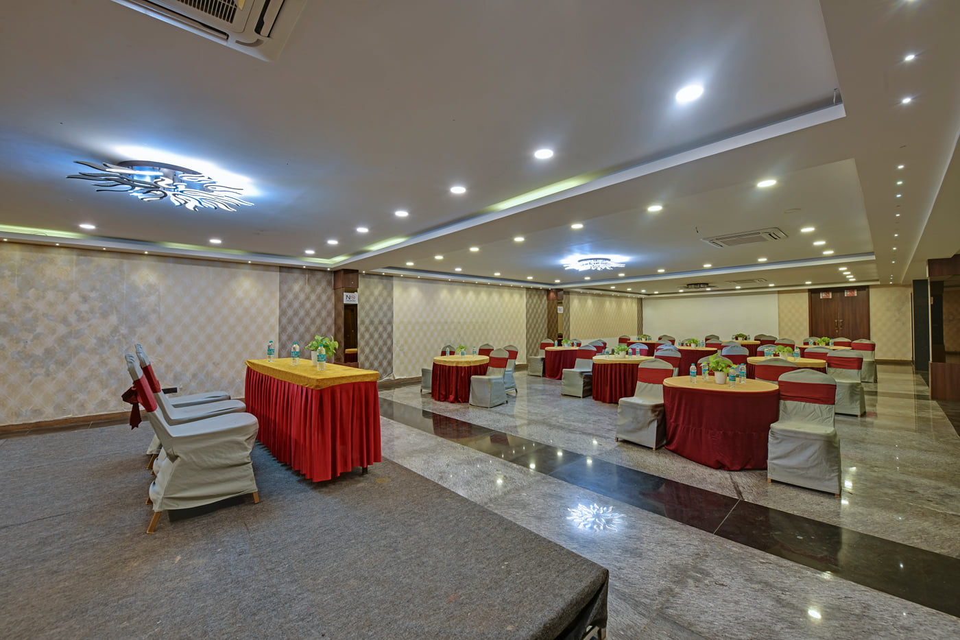 Banquet hall at VIVIDUS Sleek Aarya Mansion