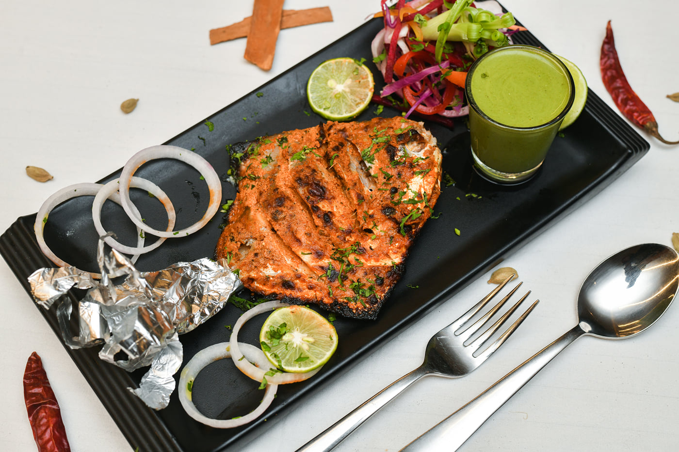 Tandoori dish at Atlas World Café