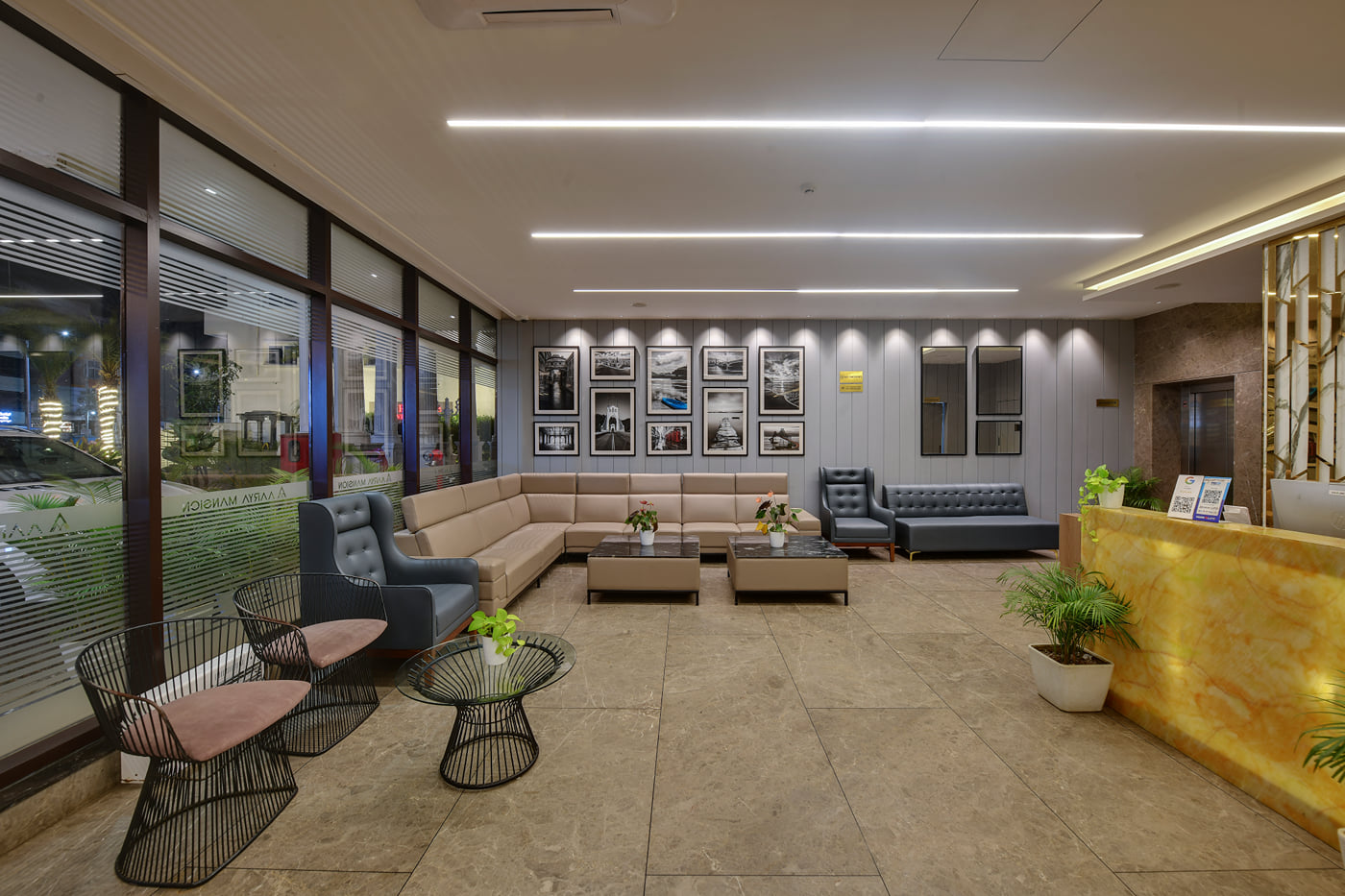 Hotel lobby