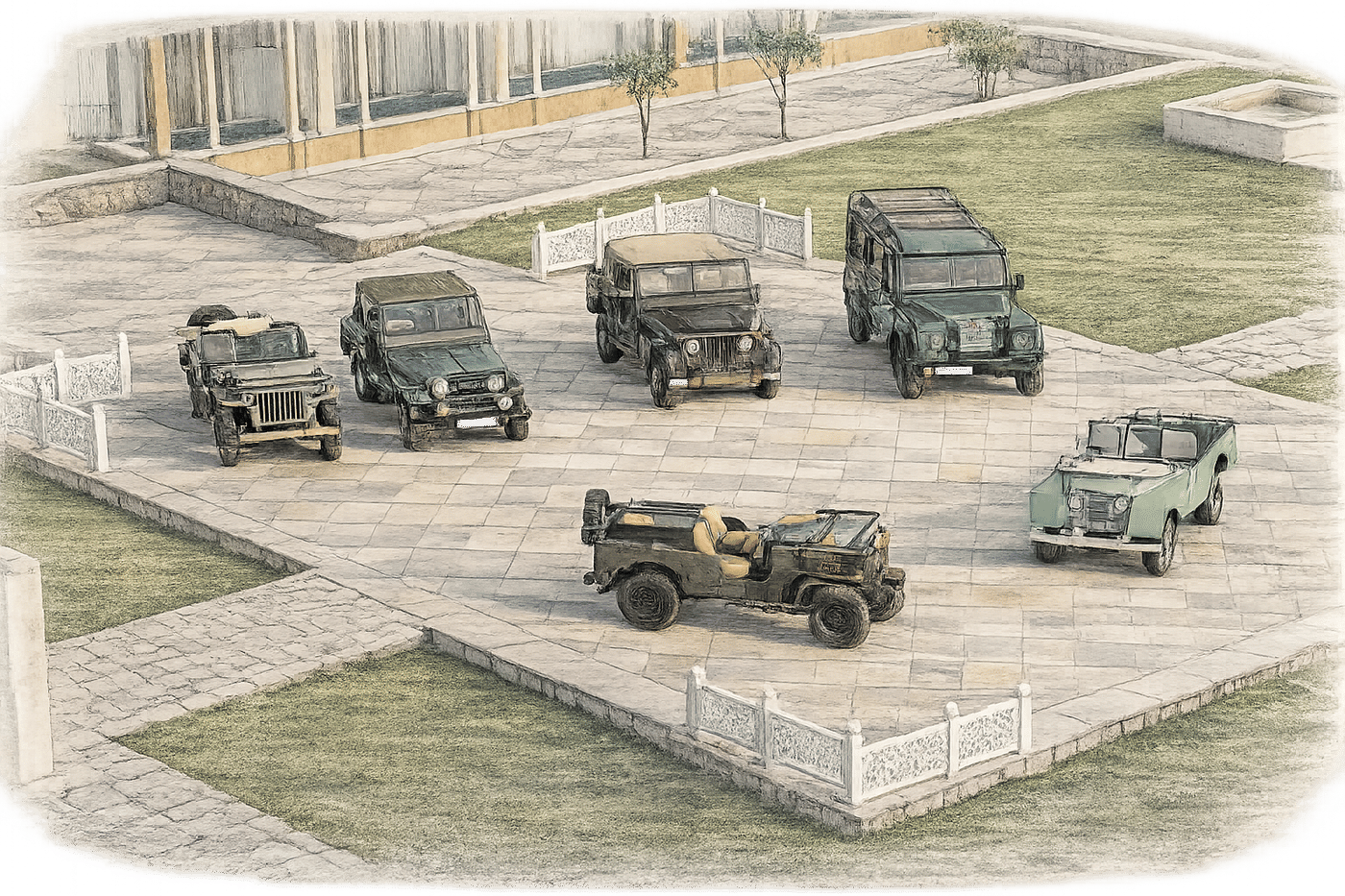 Vintage automobiles, Fateh Collection