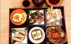 A bento box served at Sakura