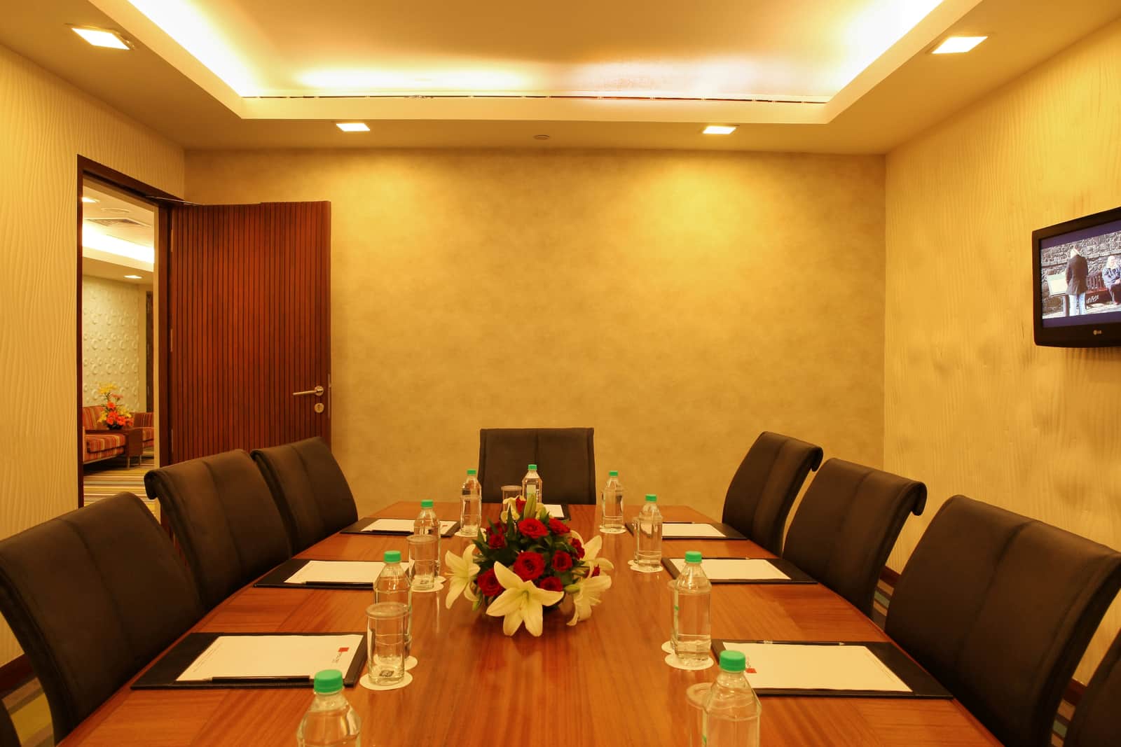 A boardroom in the Business Centre