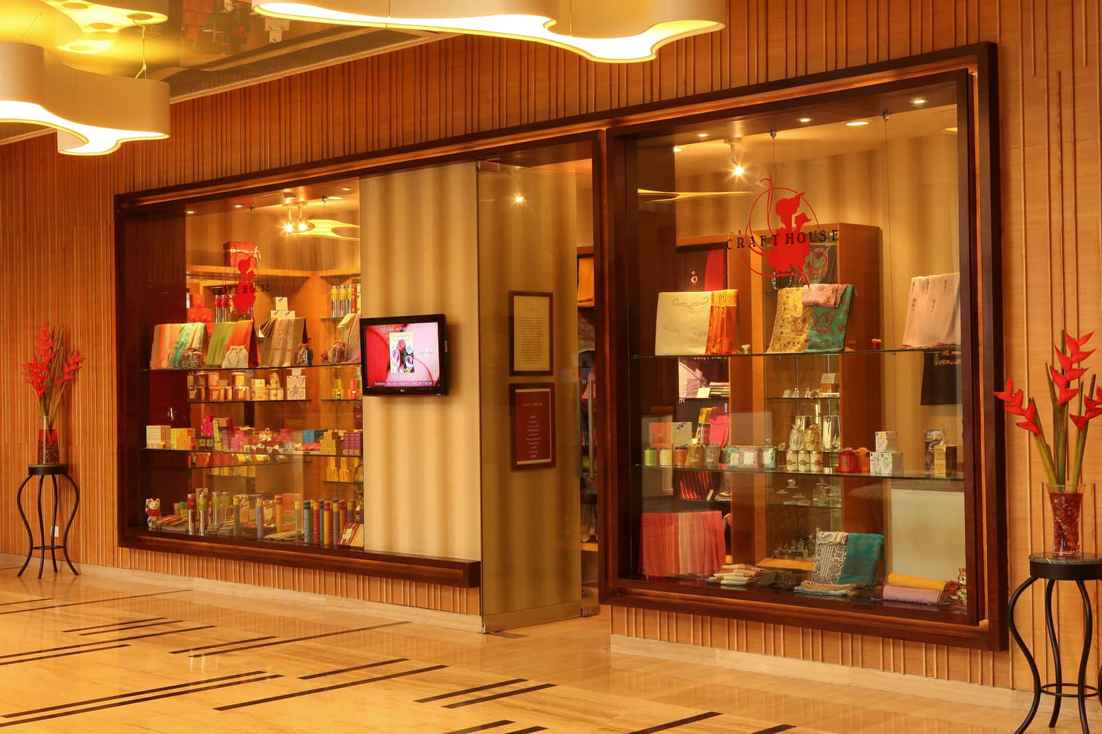 The Craft House storefront at Lobby Level