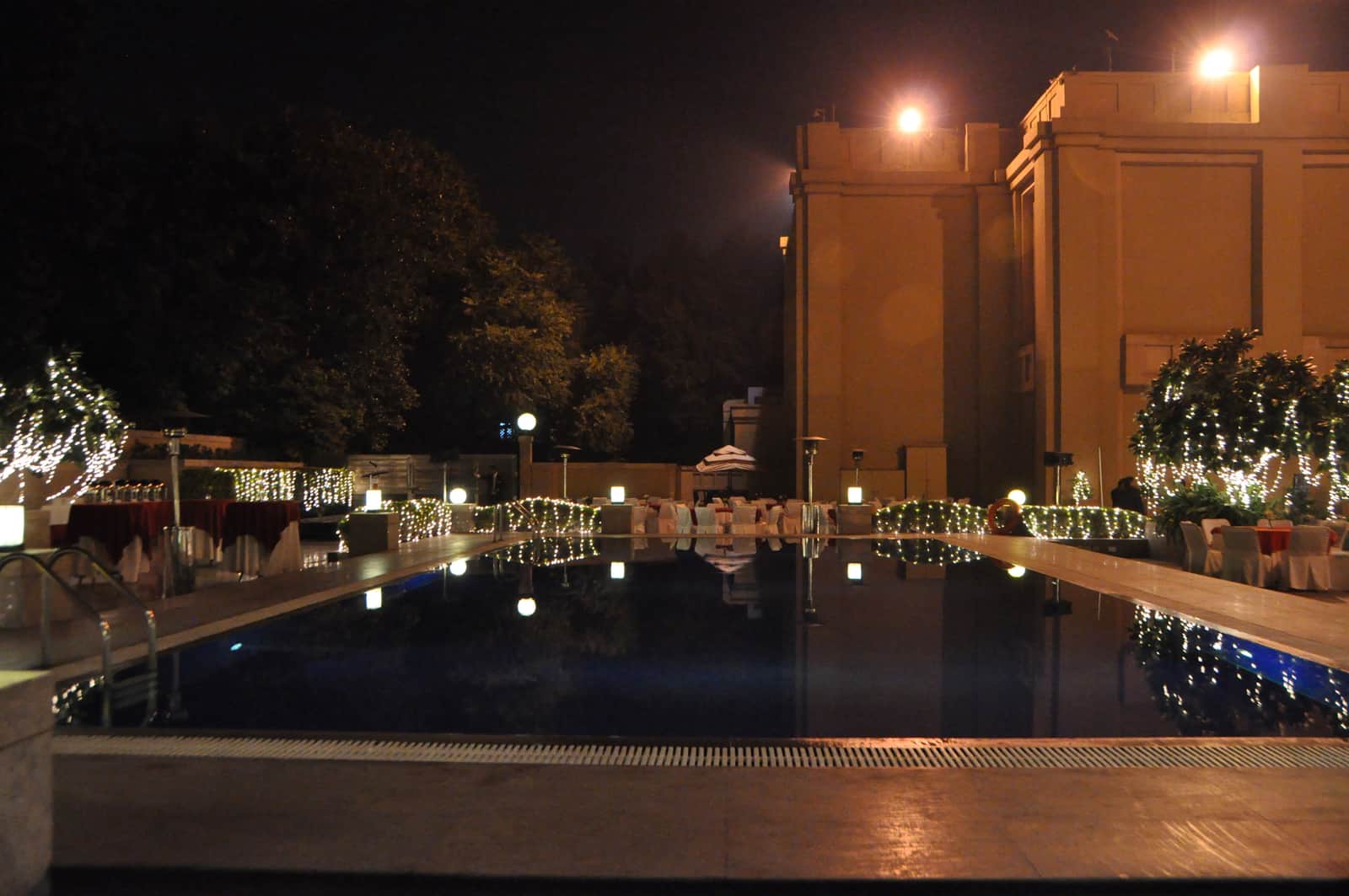 The Garden of Joy dressed for a function