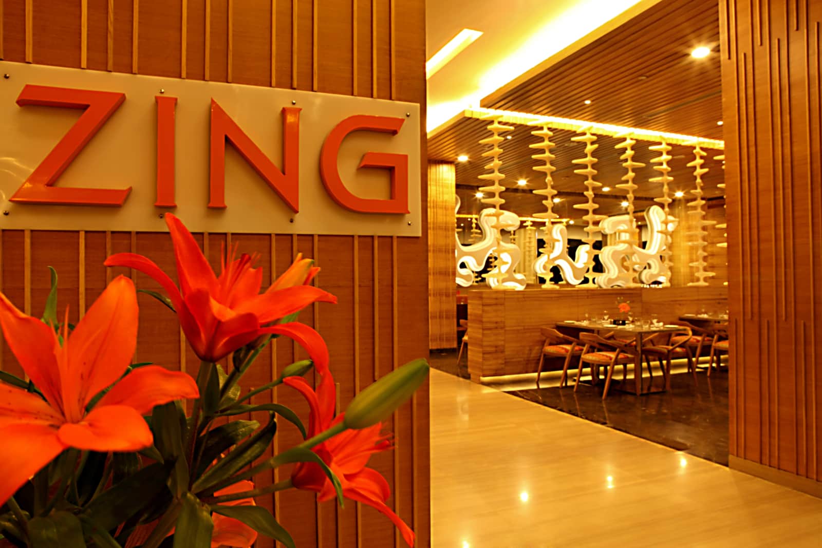 The entrance to Zing