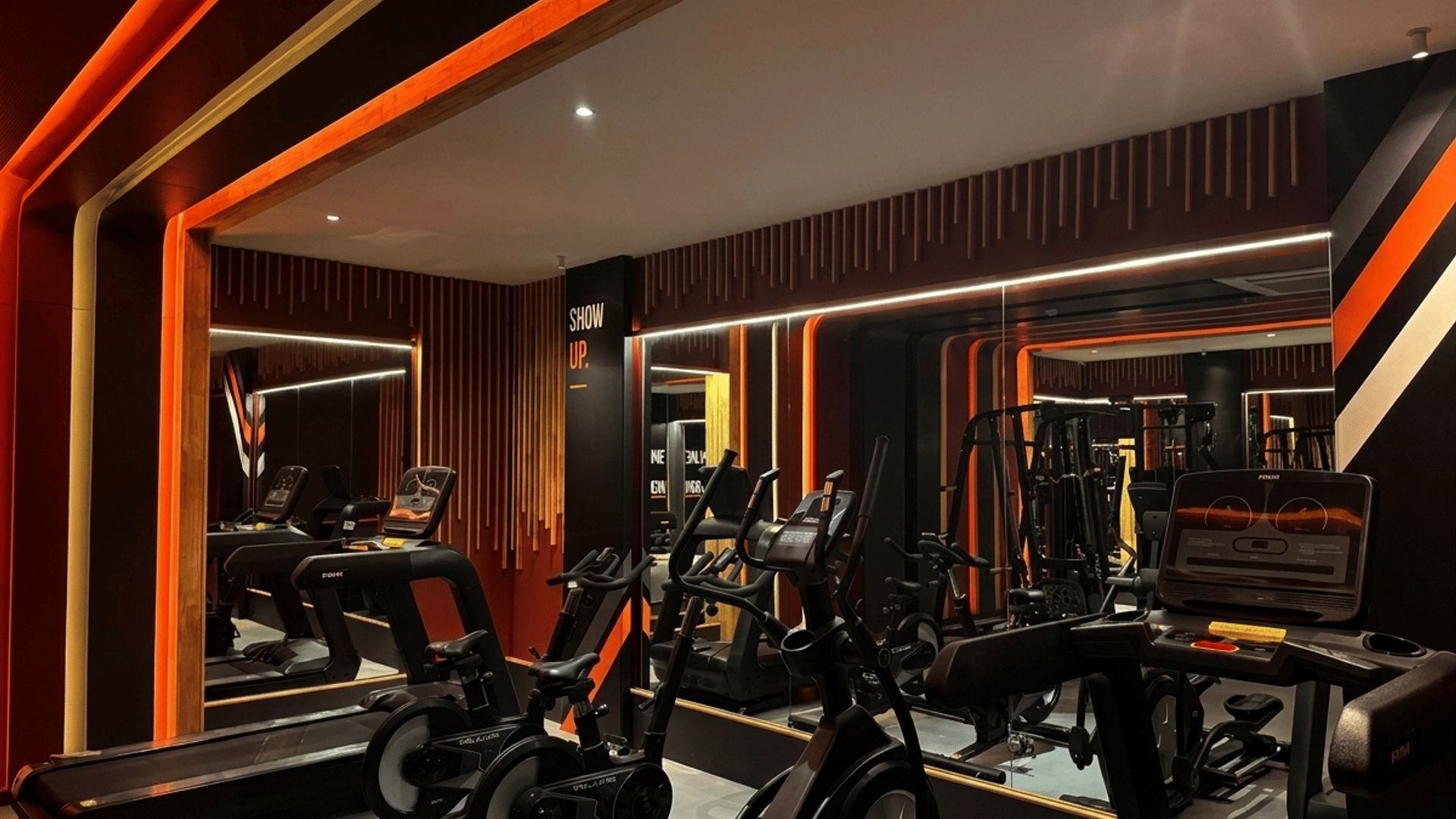 Fitness centre and gym at RG Grand Hotel & Convention, Bengaluru