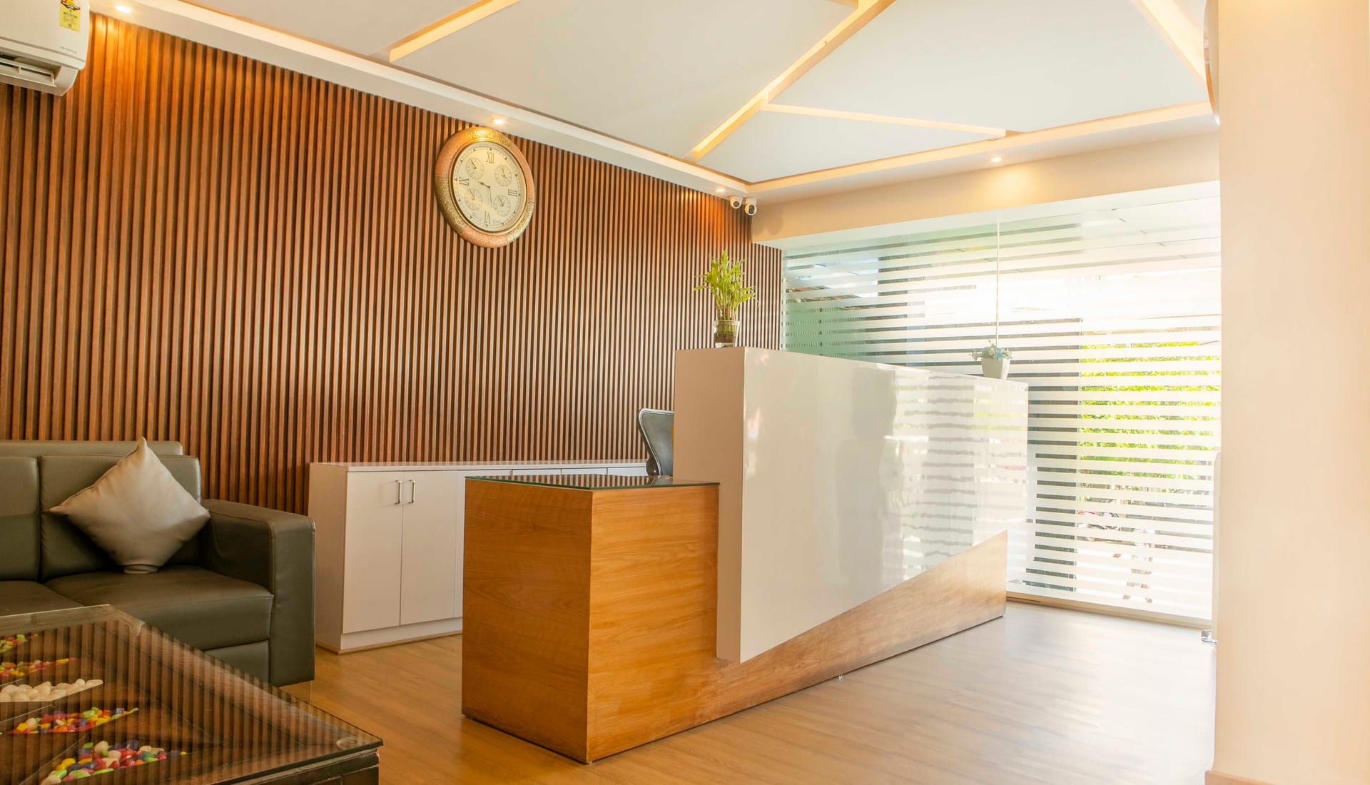 Reception at Alchemy Suites, Koramangala