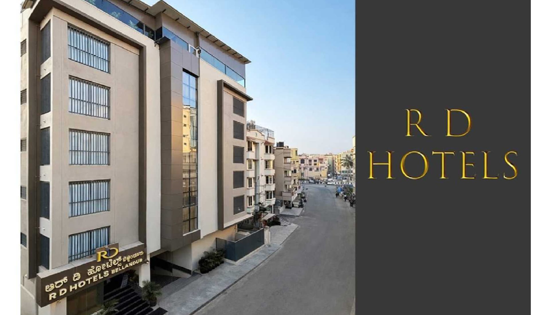 RD Hotels, Bellandur façade on Sarjapur Main Road