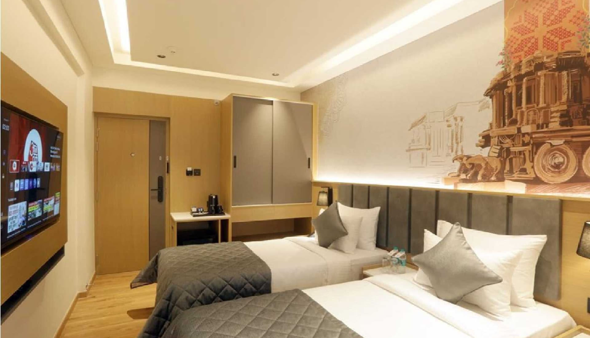 Executive Twin Room with two twin beds