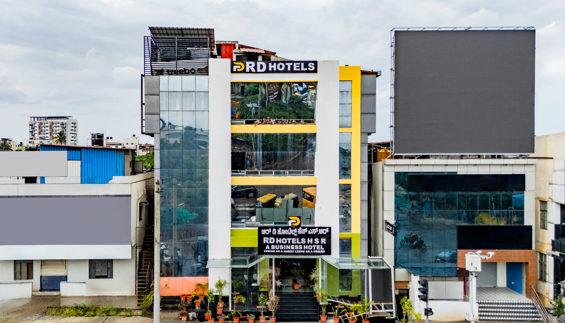 Location of RD Hotels, HSR Layout