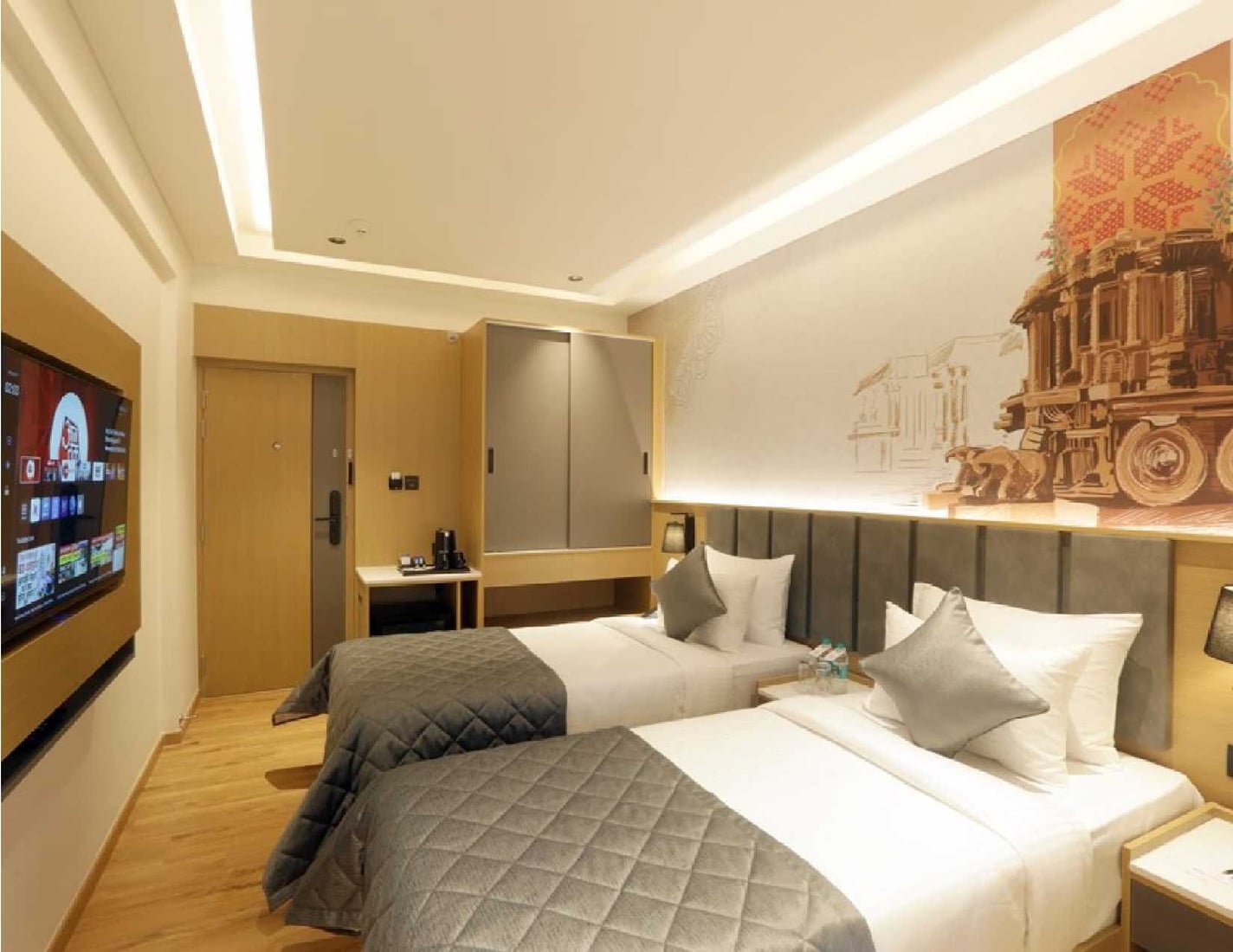 Executive Twin Room with two twin beds