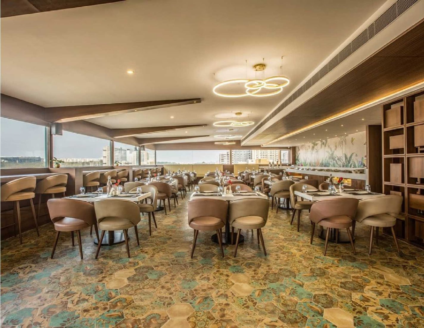 Aurora restaurant interior