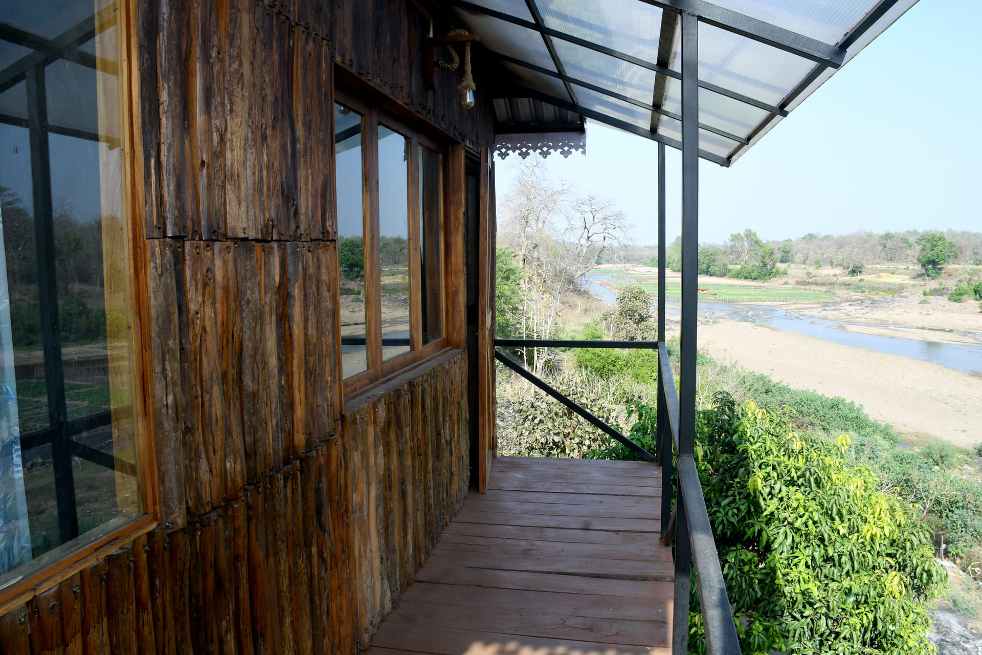 Individual floor of the Wooden Villa