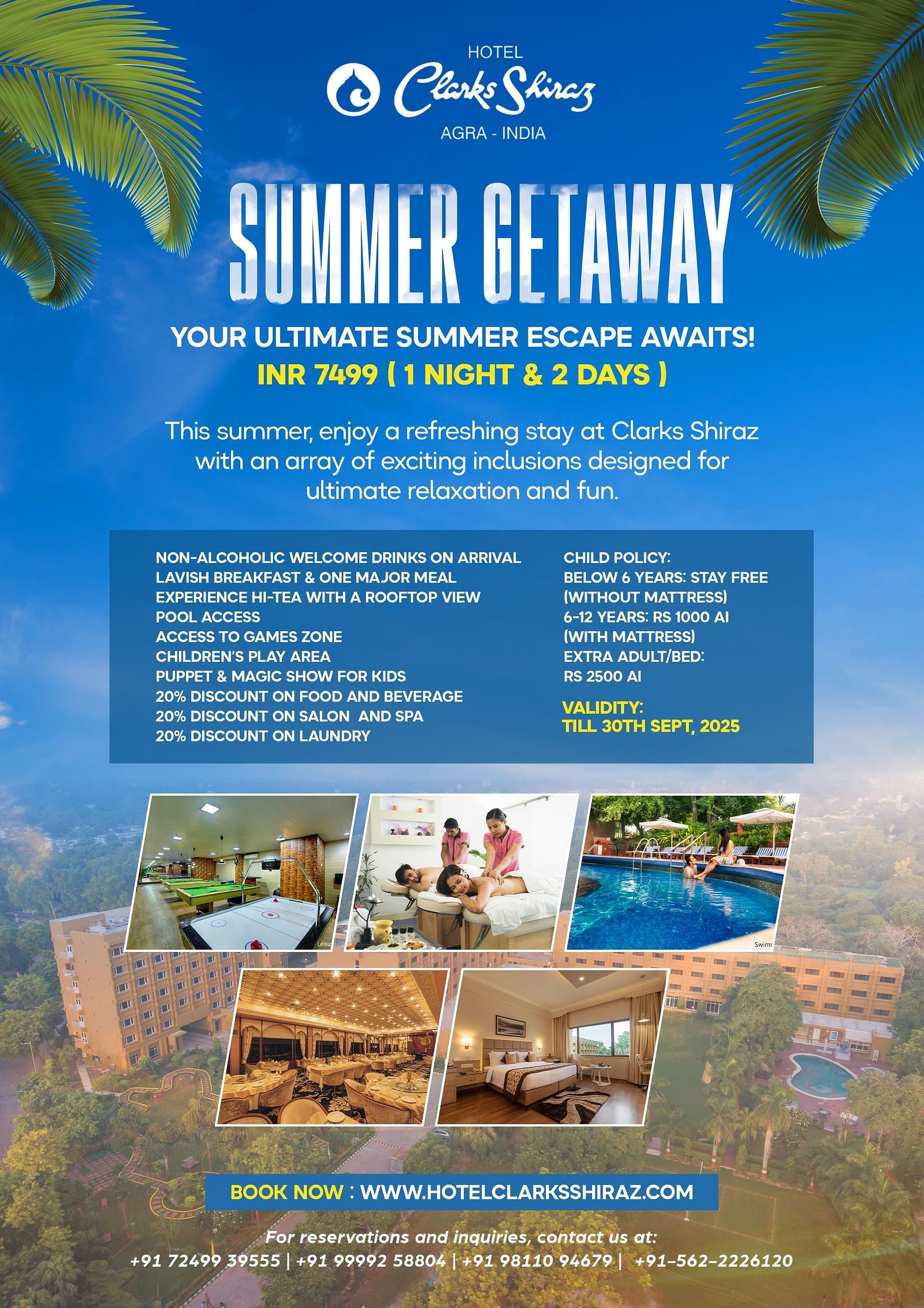 Creative of Summer getaway  Package 2025 