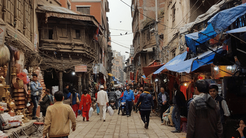 an image of a busy market place 