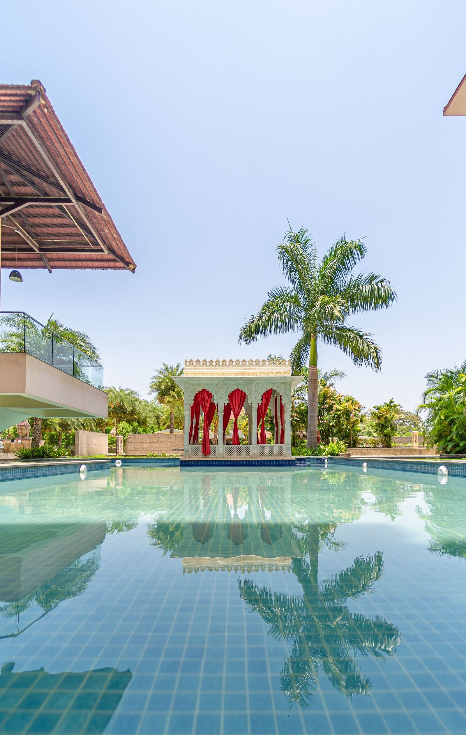Palm-Fringed Poolside Bliss at Crescent Spa & Resort, Indore