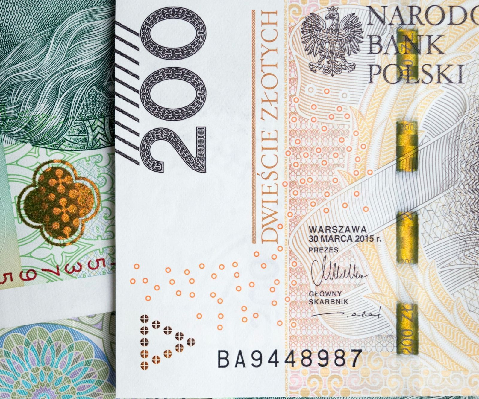 An image of various foreign currencies arranged together
