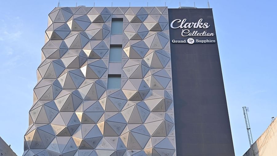 facade image of the Clarks Collection Grand Sapphire, Ajmer.