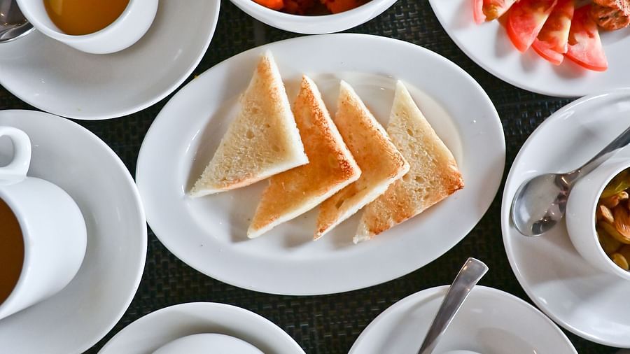 Image of a table filled with food at The Soma Hotel by Avianna Group, Darjeeling